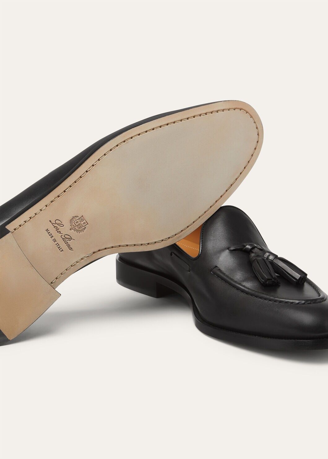 LoroPiana Serge Walk Loafer Black