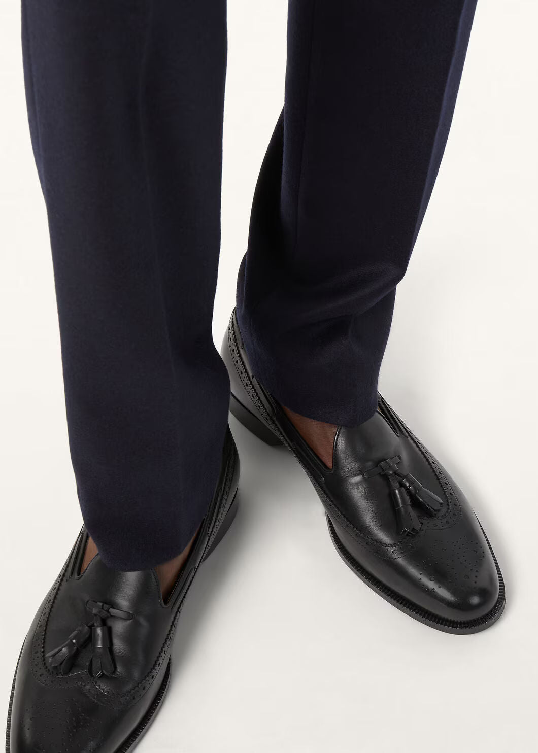 LoroPiana Serge Walk Loafer Black