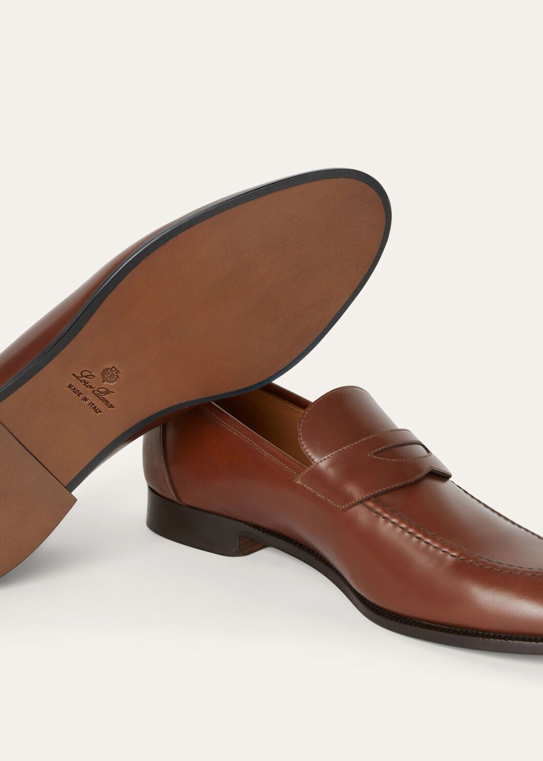 LoroPiana Sergio Loafer Cuoio Inglese