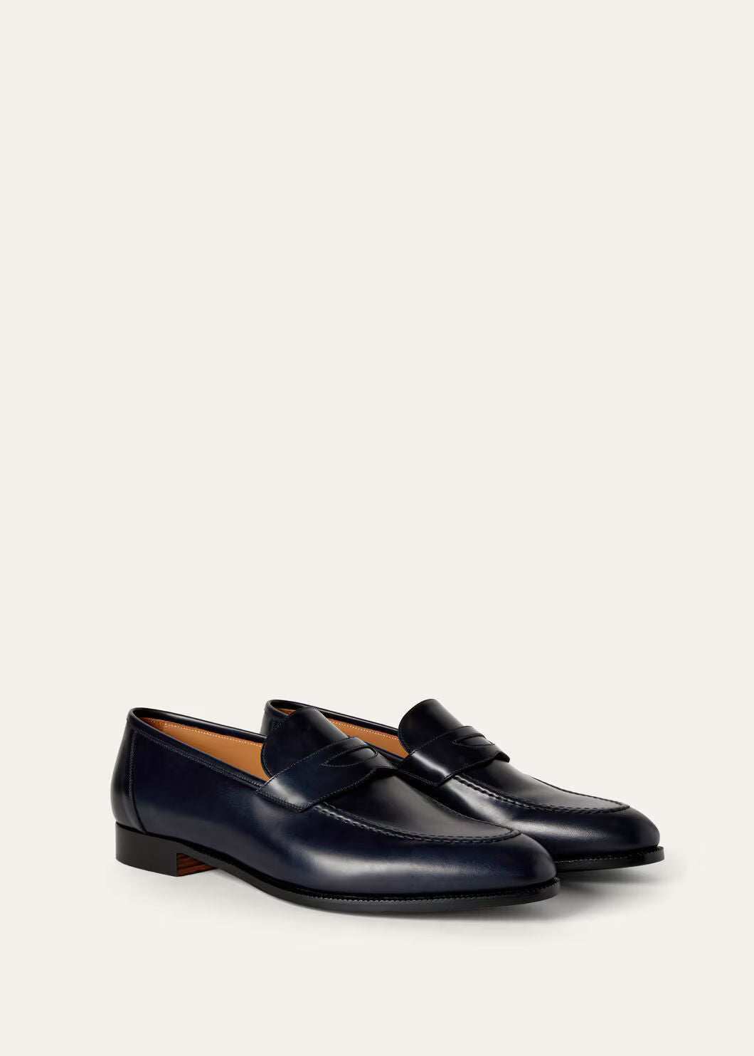 LoroPiana Sergio Loafer Blue Navy