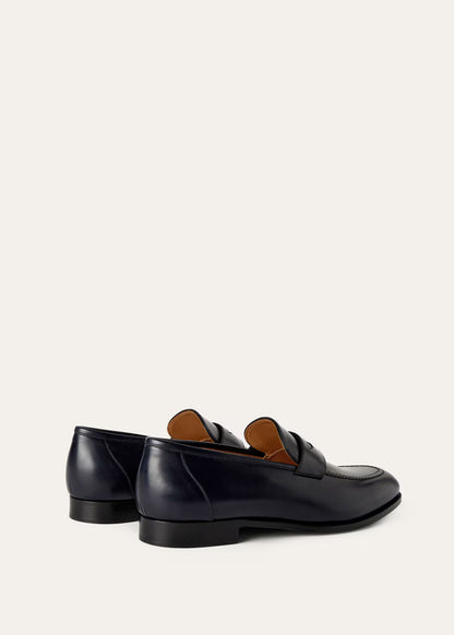 LoroPiana Sergio Loafer Blue Navy