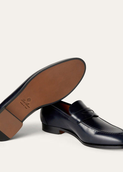 LoroPiana Sergio Loafer Blue Navy