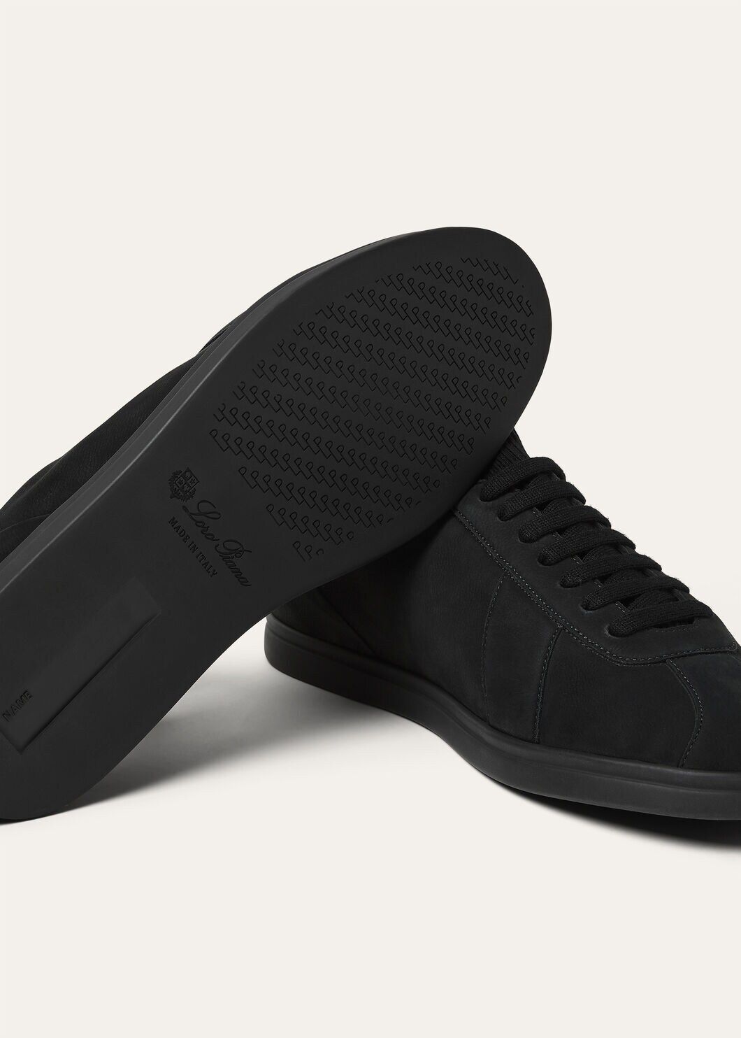LoroPiana Soho 2.0 Walk Sneaker Black