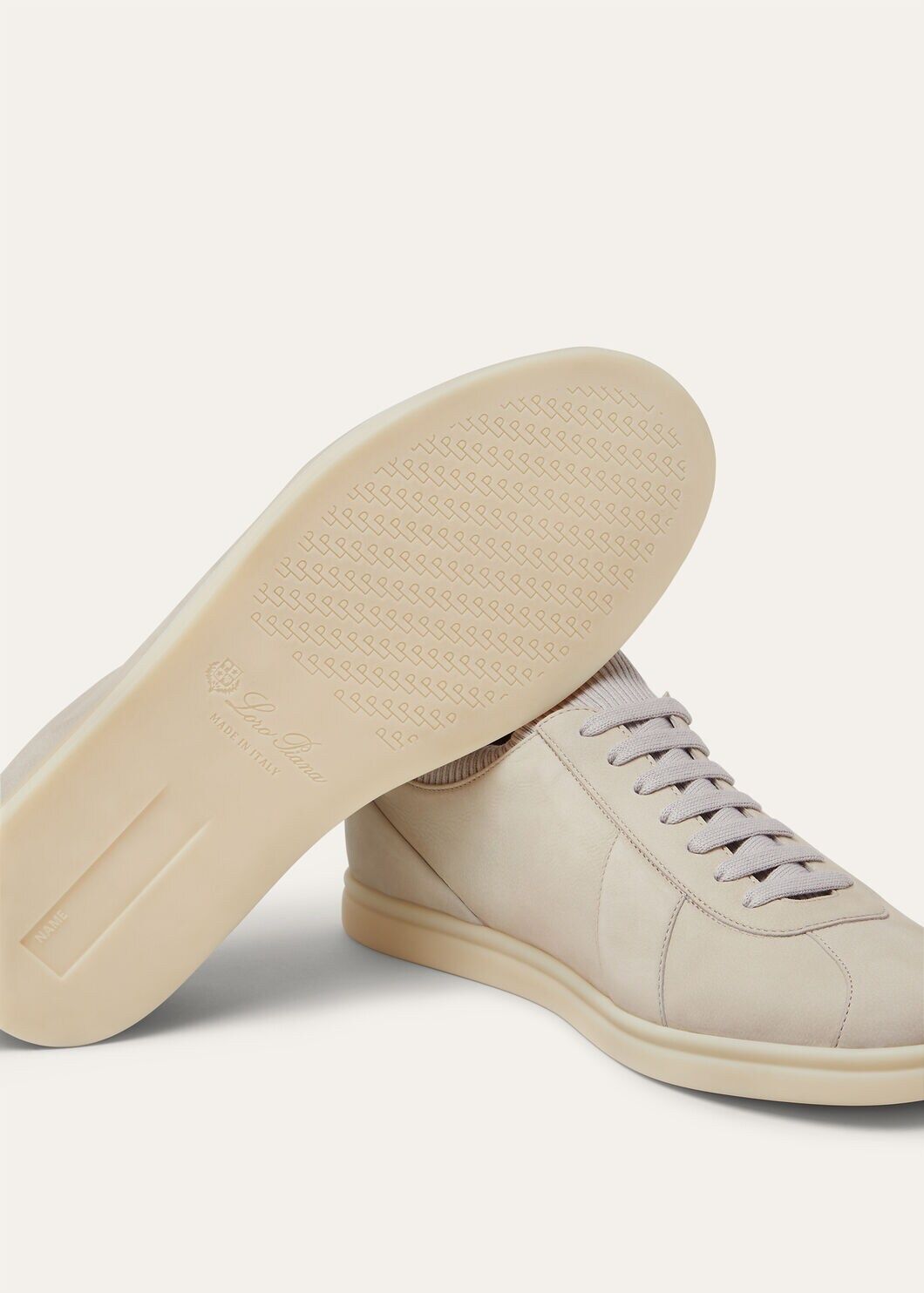 LoroPiana Soho 2.0 Walk Sneaker Almond