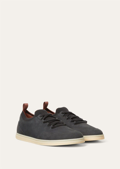 LoroPiana Soho Walk Sneaker Obsidian Grey