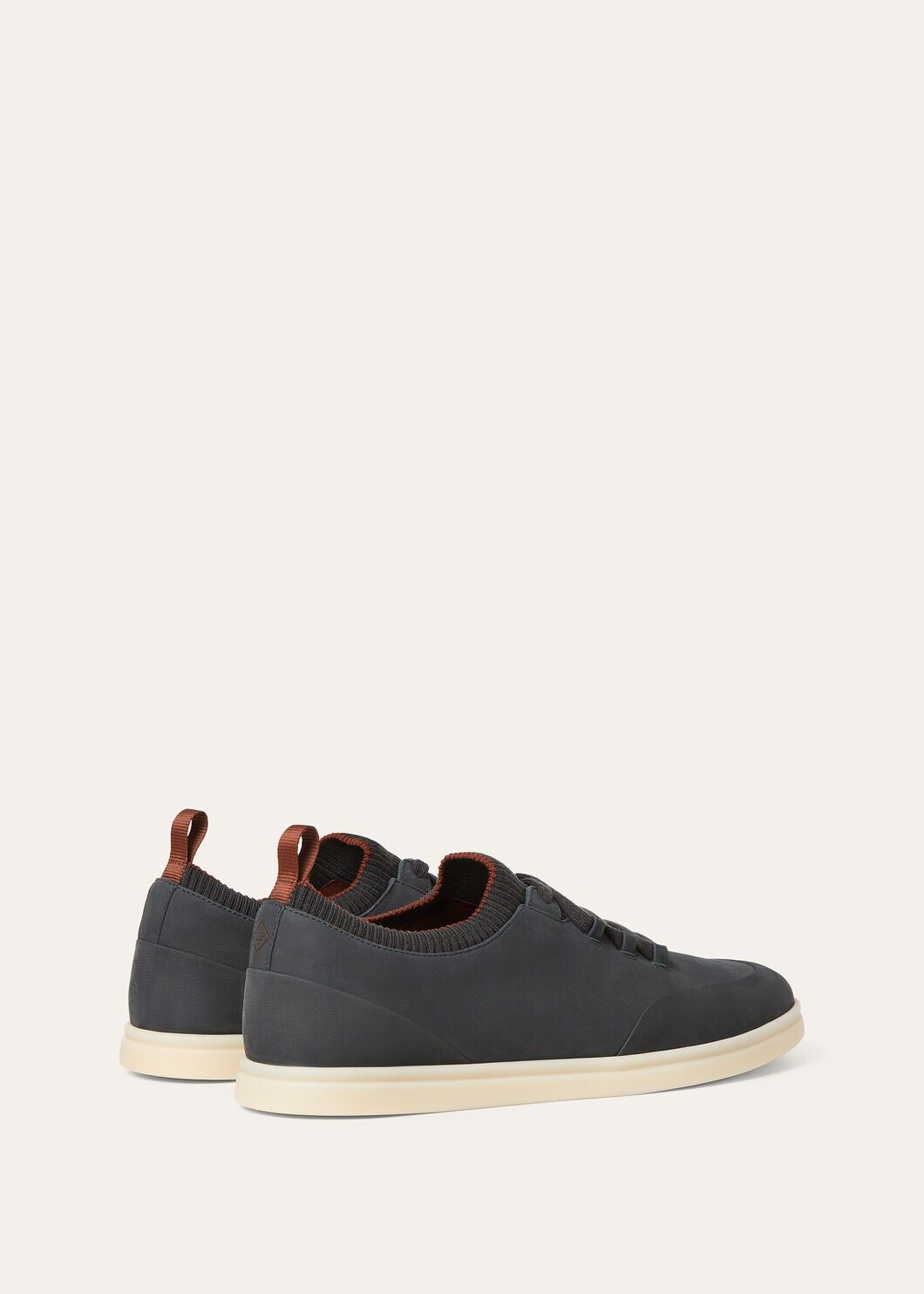 LoroPiana Soho Walk Sneaker Obsidian Grey