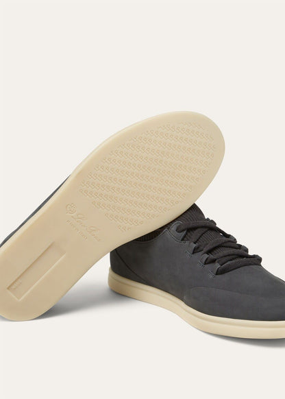 LoroPiana Soho Walk Sneaker Obsidian Grey