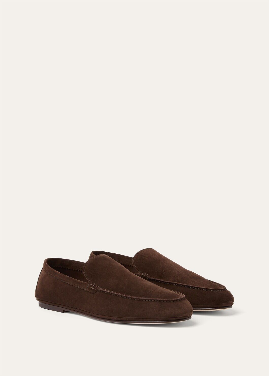 LoroPiana Summer Anton Walk Loafer Terra
