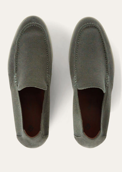 LoroPiana Summer Knitted Walk Green Fog