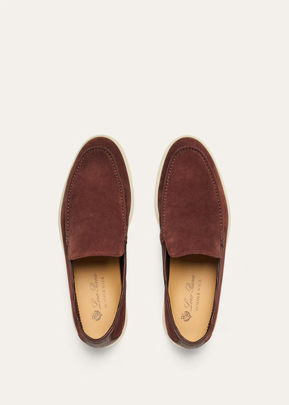 LoroPiana Summer Walk Loafer Amarone