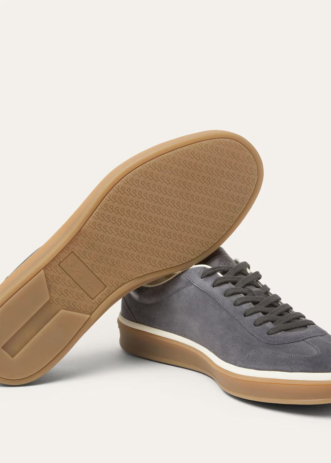 LoroPiana Tennis Walk Sneaker Obsidian Grey