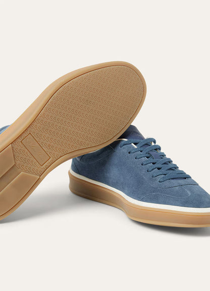 LoroPiana Tennis Walk Sneaker Black Figs