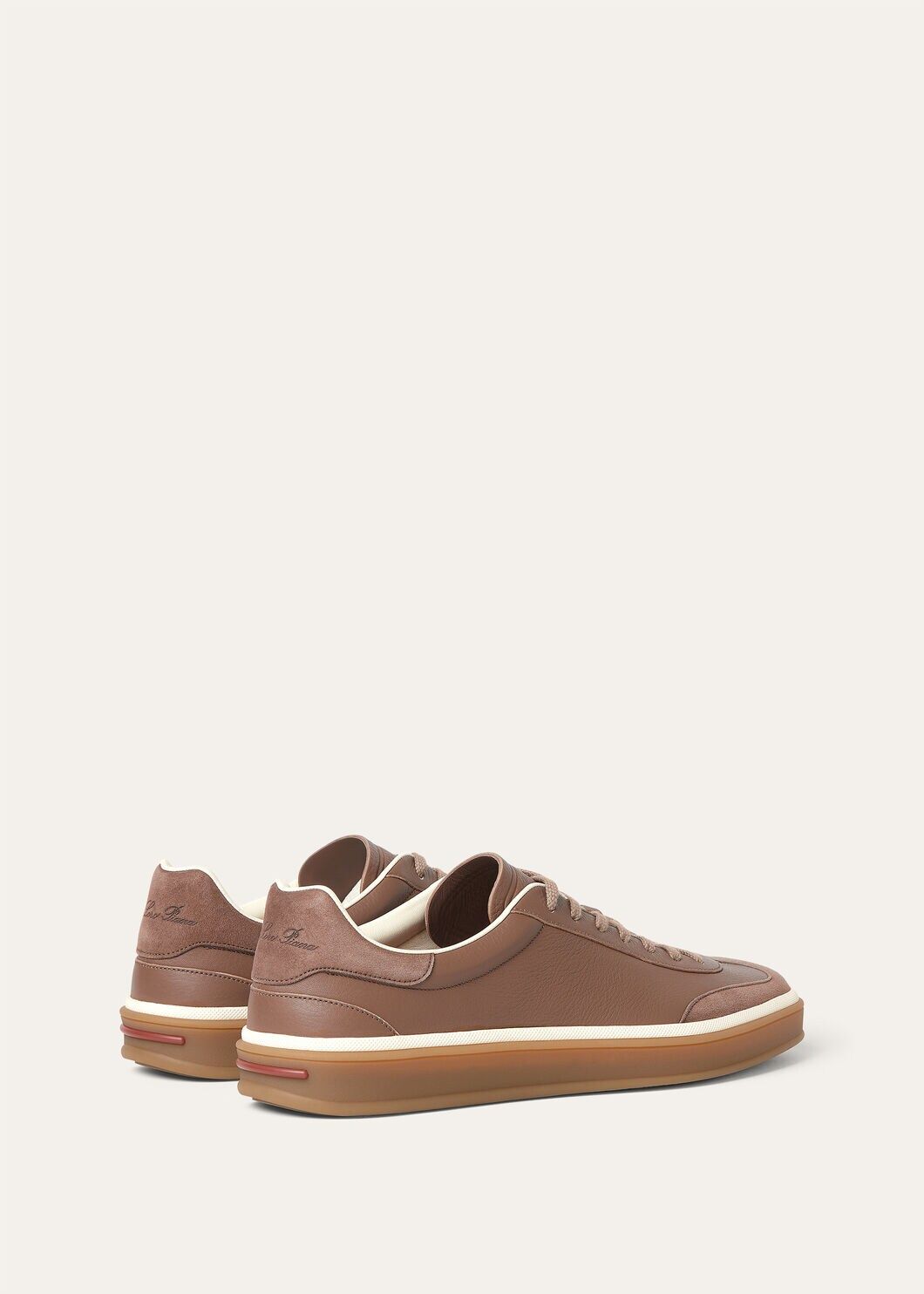 LoroPiana Tennis Walk Sneaker Grey Taupe