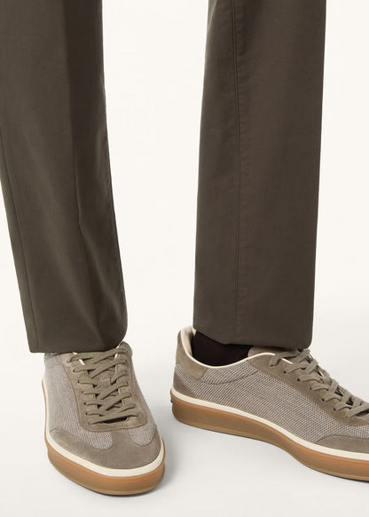 LoroPiana Tennis Walk Sneaker Wheat Stitch