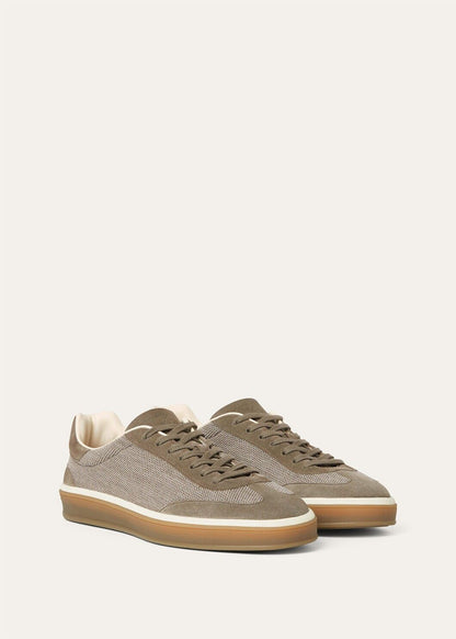 LoroPiana Tennis Walk Sneaker Wheat Stitch