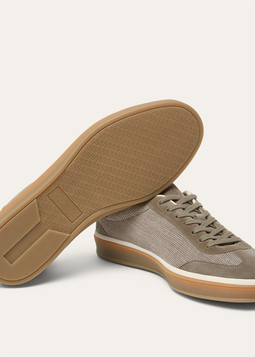 LoroPiana Tennis Walk Sneaker Wheat Stitch