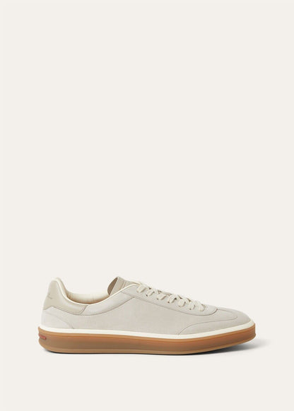 LoroPiana Tennis Walk Sneaker Pearl Powder