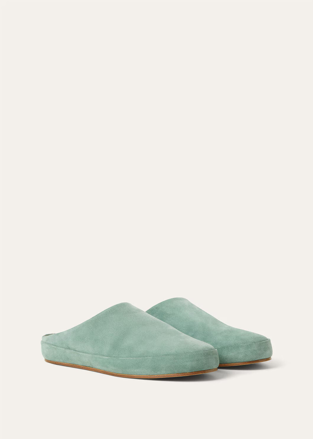 LoroPiana Tomori Walk Mule Pine Cloud