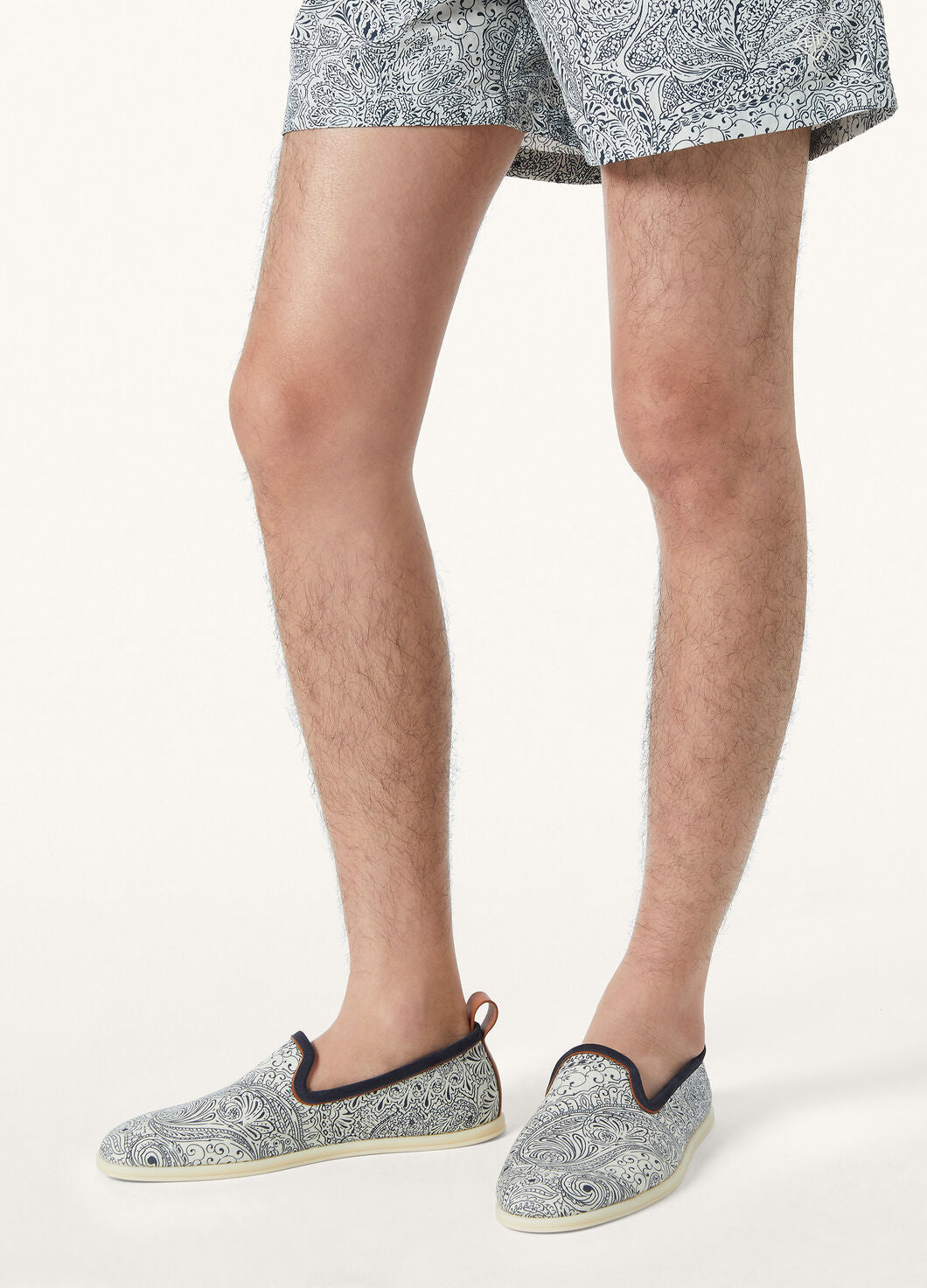 Venice Walk Flat Chalk/ Navy Blue