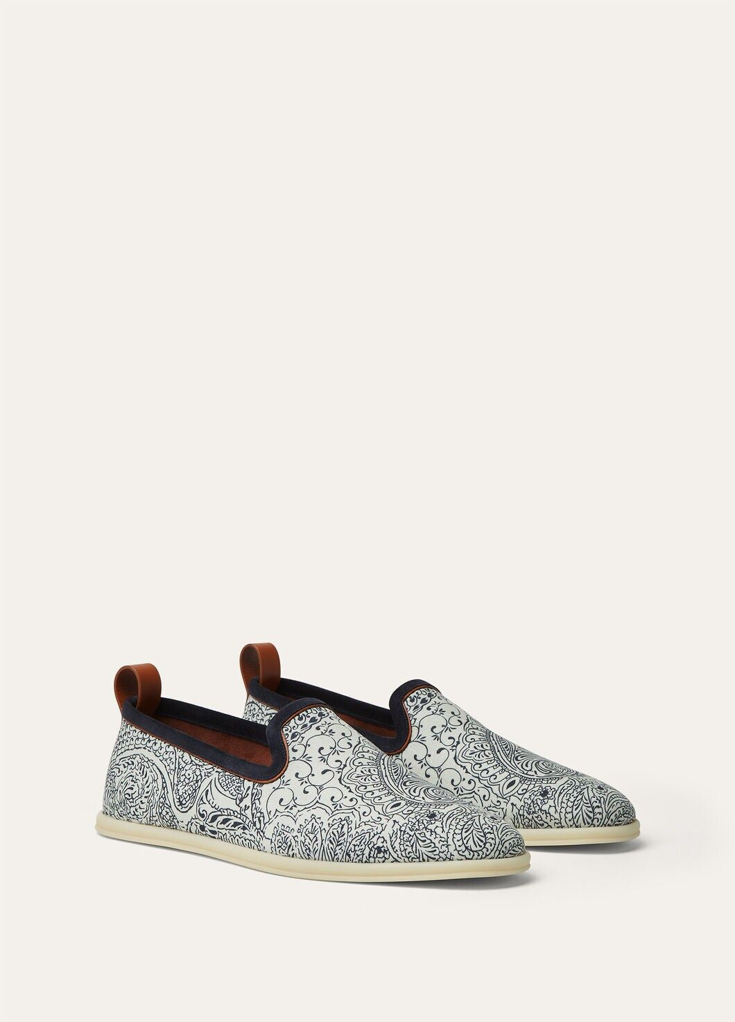 Venice Walk Flat Chalk/ Navy Blue