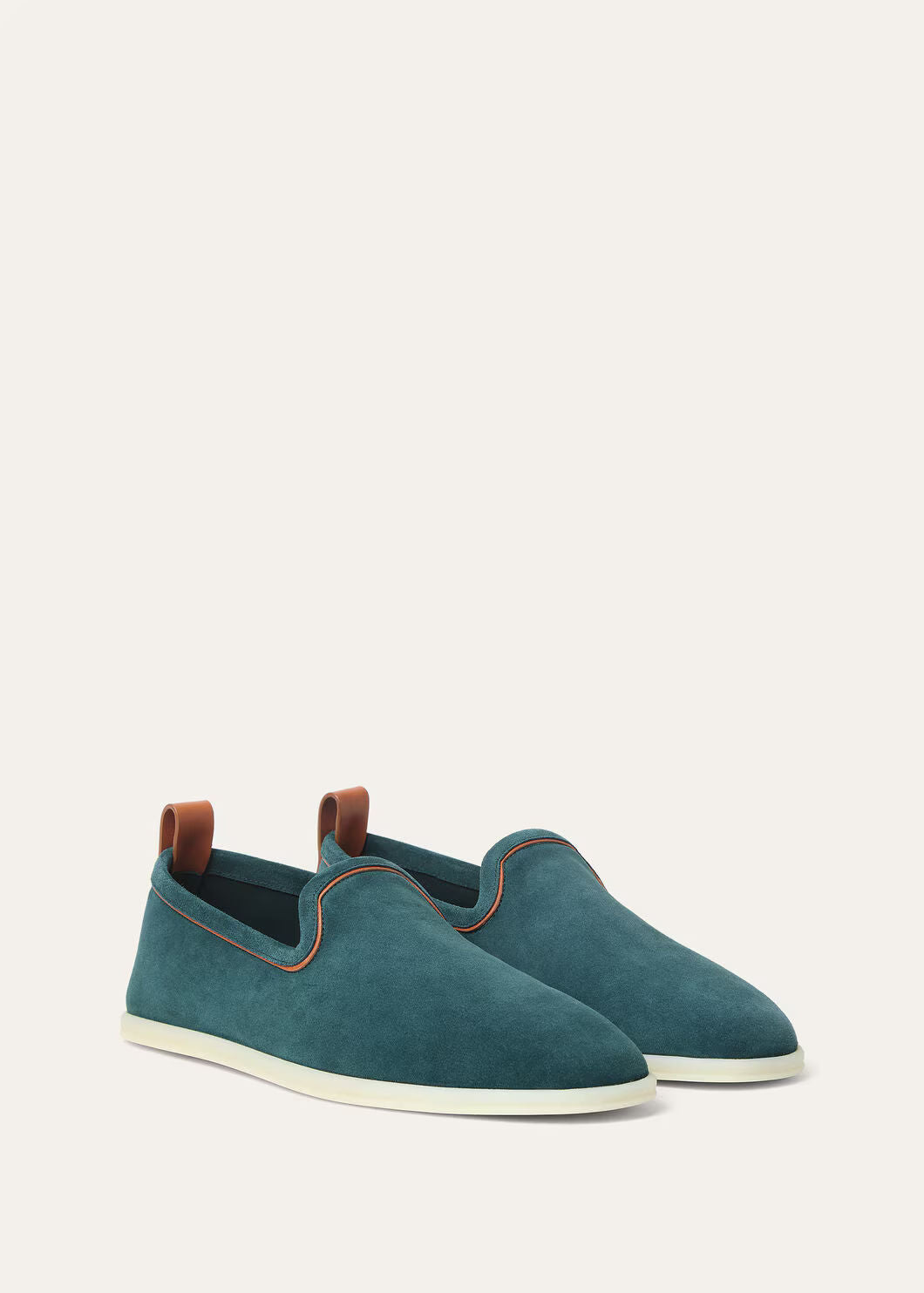LoroPiana Venice Walk Loafer Atlantic Deep