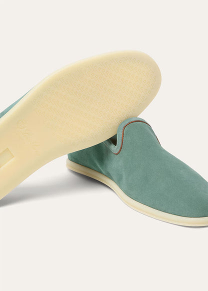 LoroPiana Venice Walk Loafer Pine Cloud