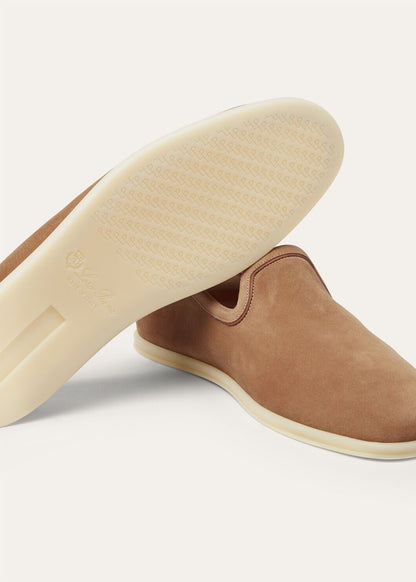 LoroPiana Venice Walk Loafer Dark Birch