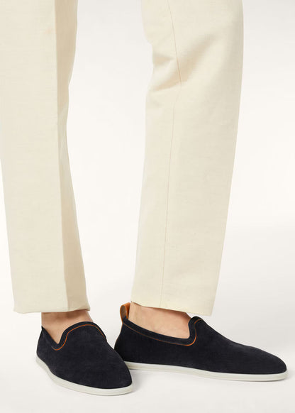 LoroPiana Venice Walk Loafer Blue Navy