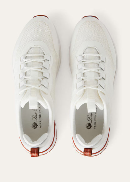 LoroPiana Week End Walk Sneaker White