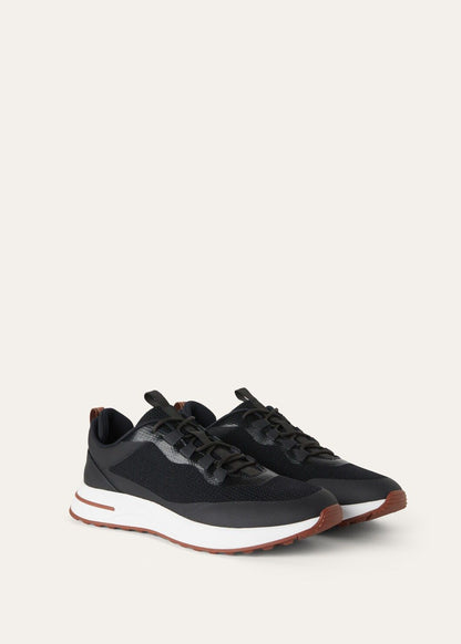 LoroPiana Week End Walk Sneaker Black