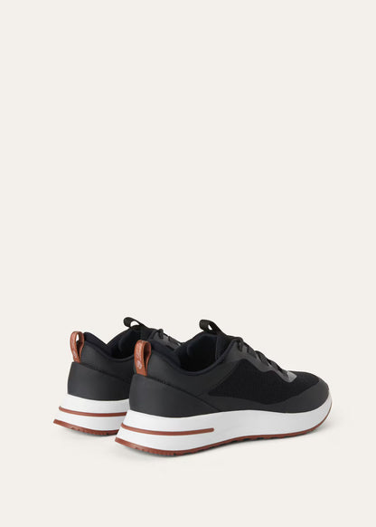 LoroPiana Week End Walk Sneaker Black