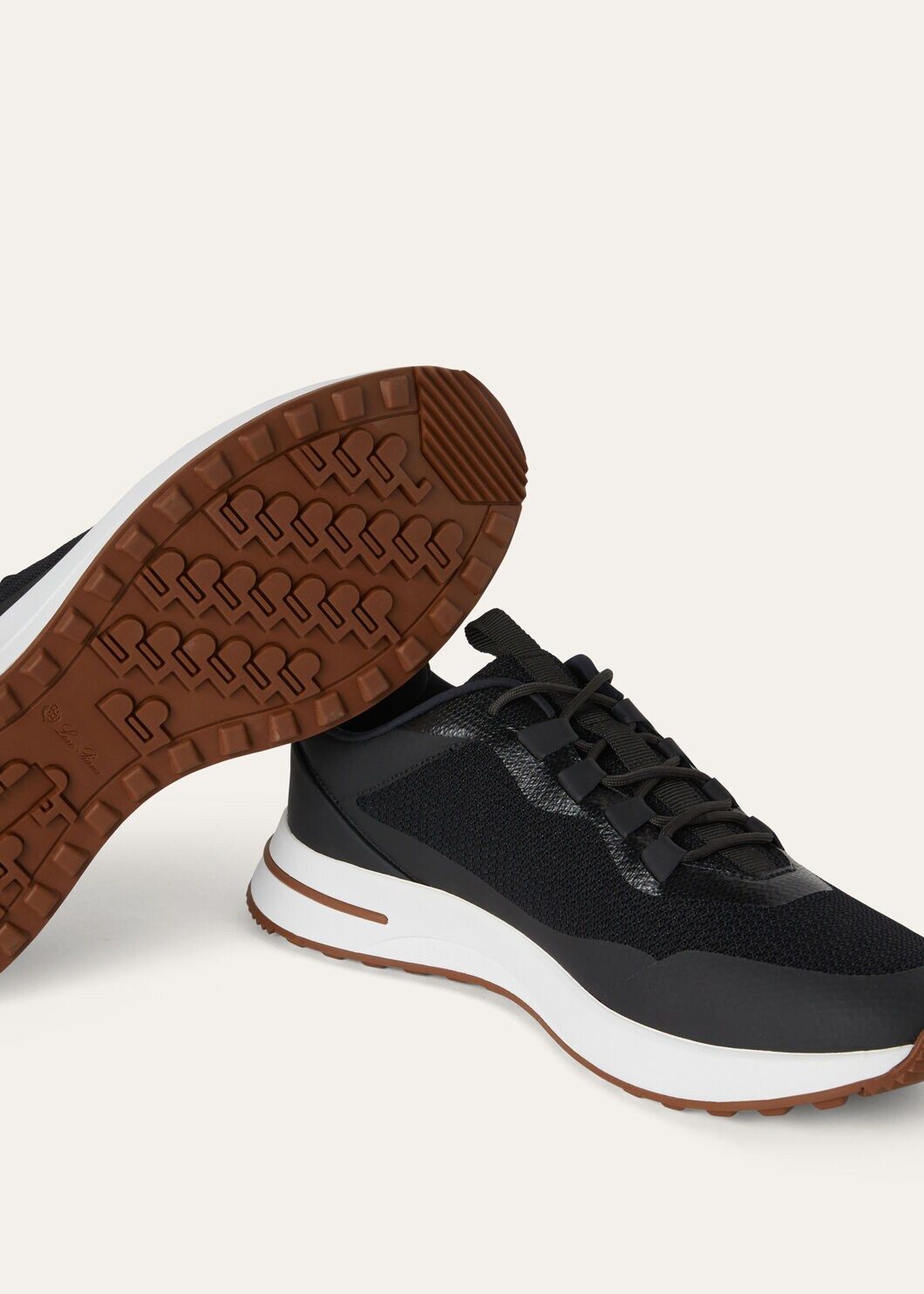LoroPiana Week End Walk Sneaker Black
