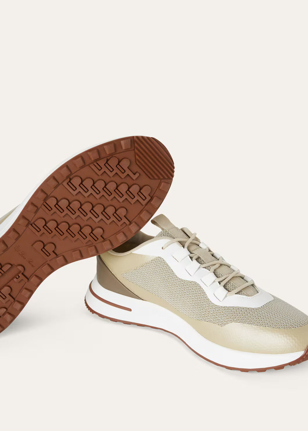 LoroPiana Week End Walk Sneaker Desert Beige