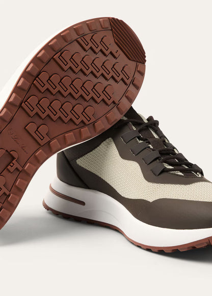 LoroPiana Week End Walk Sneaker Desert Light