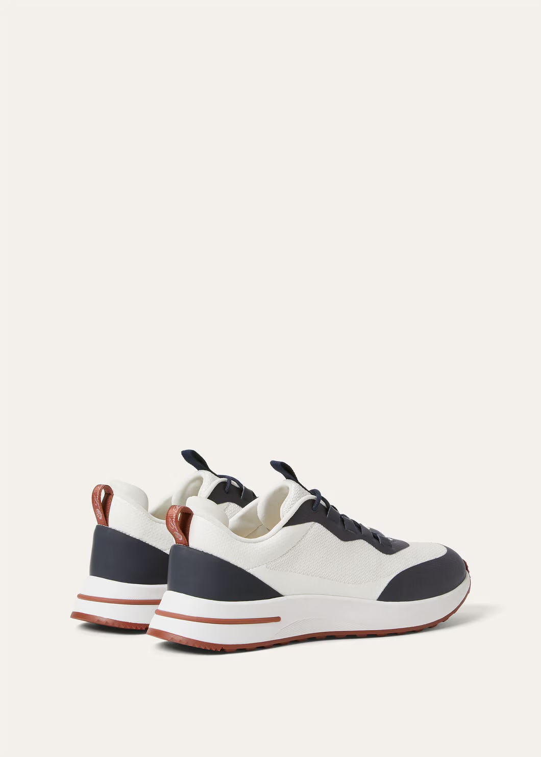 LoroPiana Week End Walk Sneaker White Sea