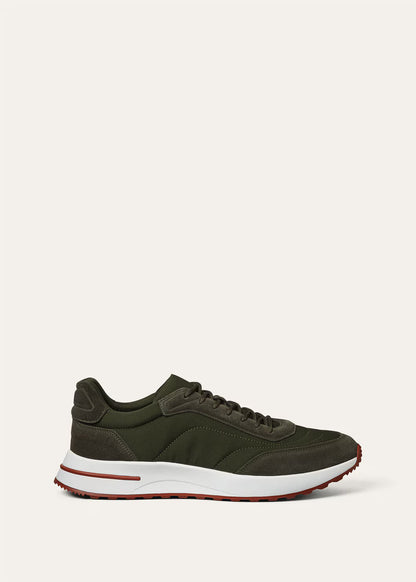 LoroPiana Week End Walk Sneaker Ireland Green