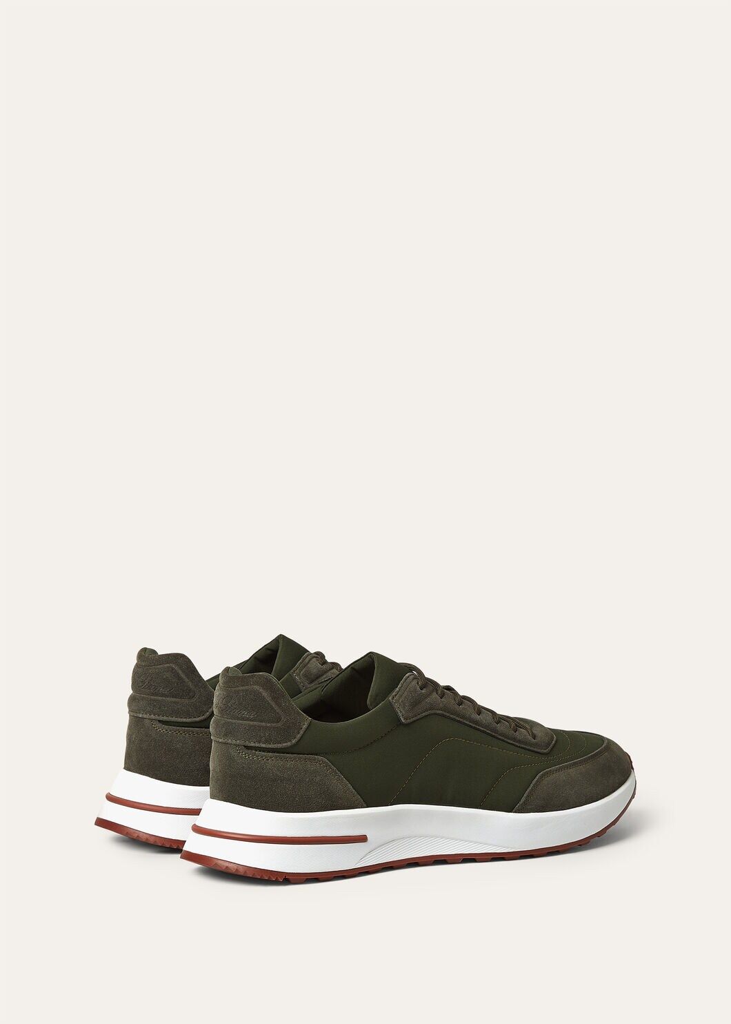 LoroPiana Week End Walk Sneaker Ireland Green