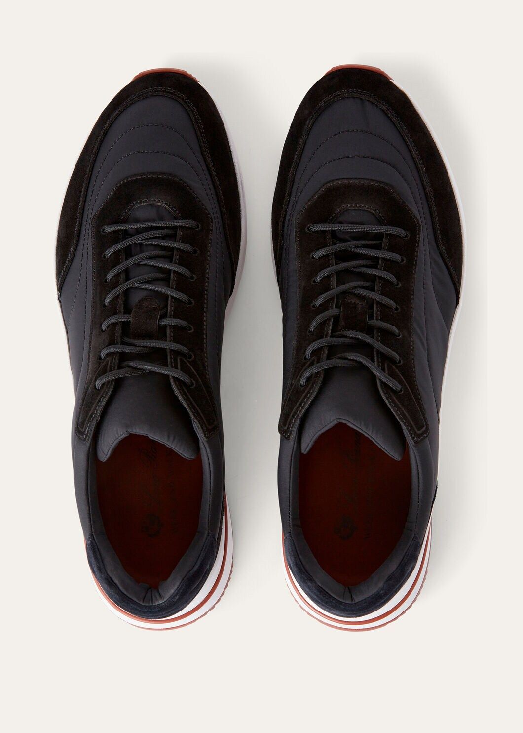 LoroPiana Week End Walk Sneaker Black