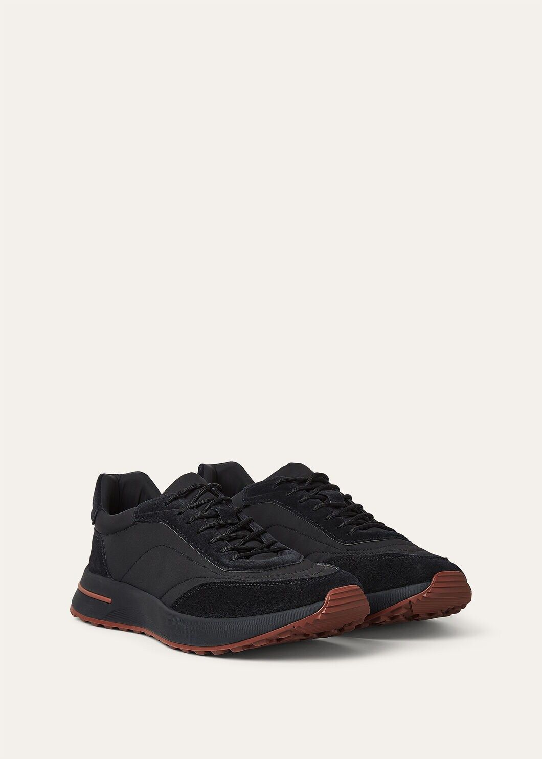 LoroPiana Week End Walk Sneaker Black
