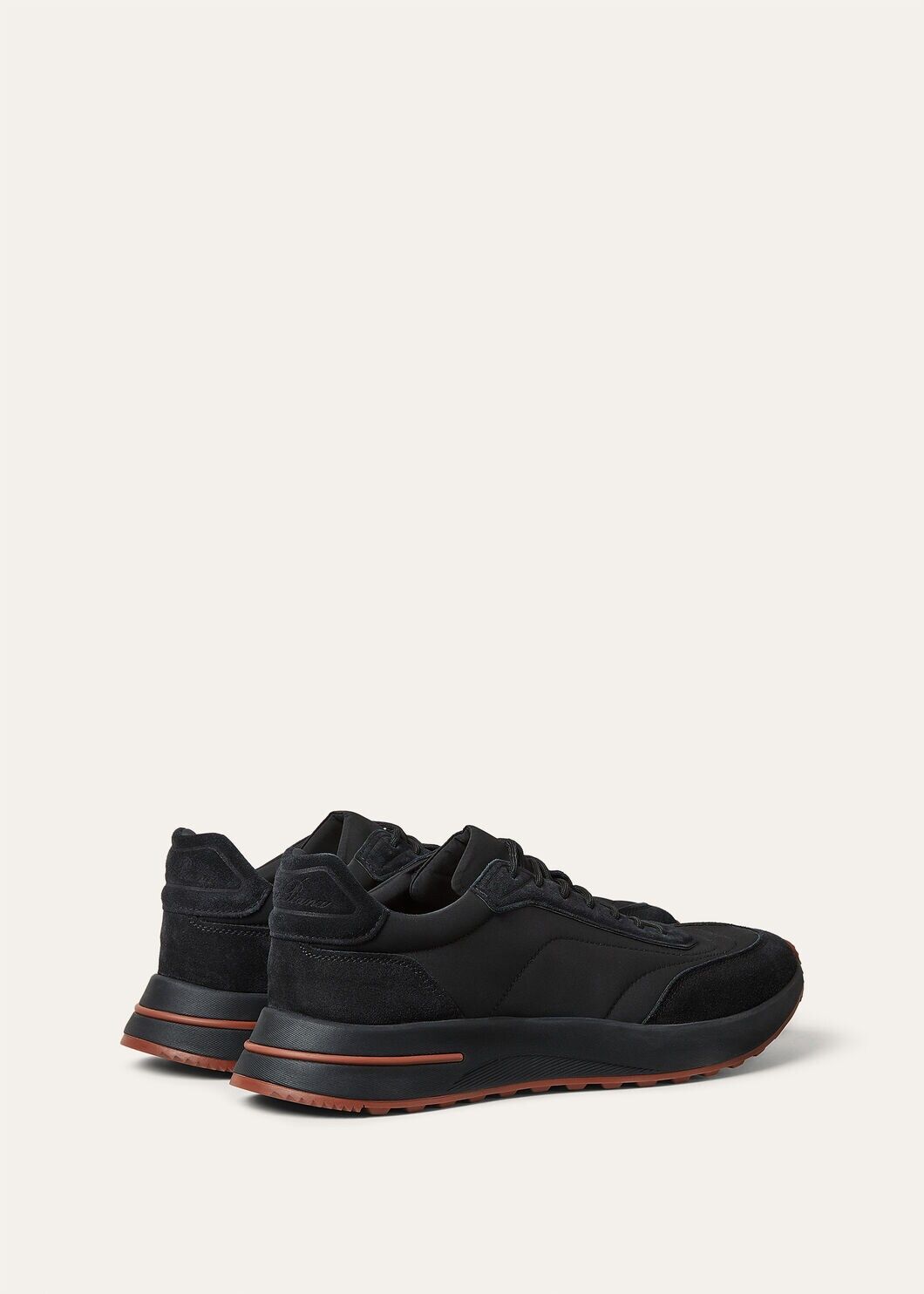 LoroPiana Week End Walk Sneaker Black