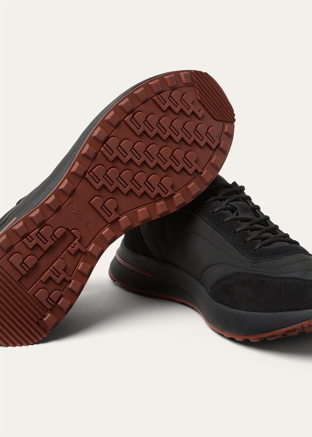 LoroPiana Week End Walk Sneaker Black