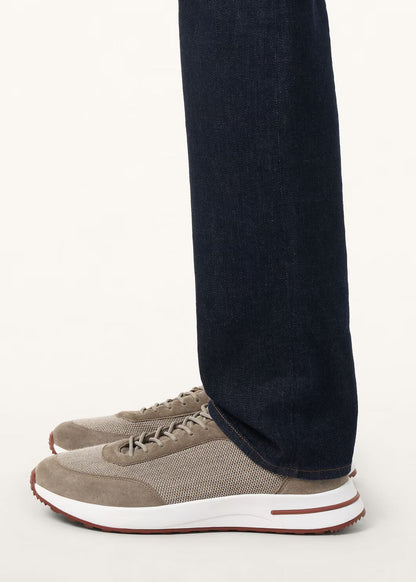 LoroPiana Week End Walk Sneaker Wheat Stitch