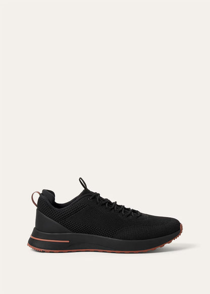 LoroPiana Week End Walk Sneaker Black