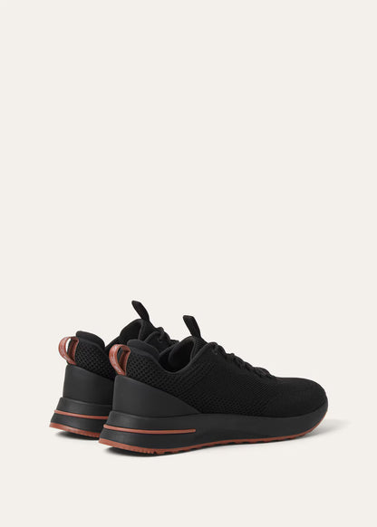 LoroPiana Week End Walk Sneaker Black