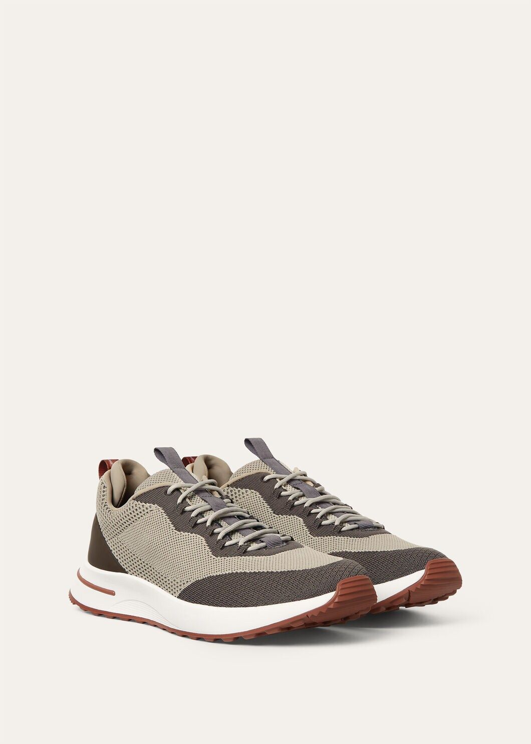 LoroPiana Week End Walk Sneaker Urban Stone