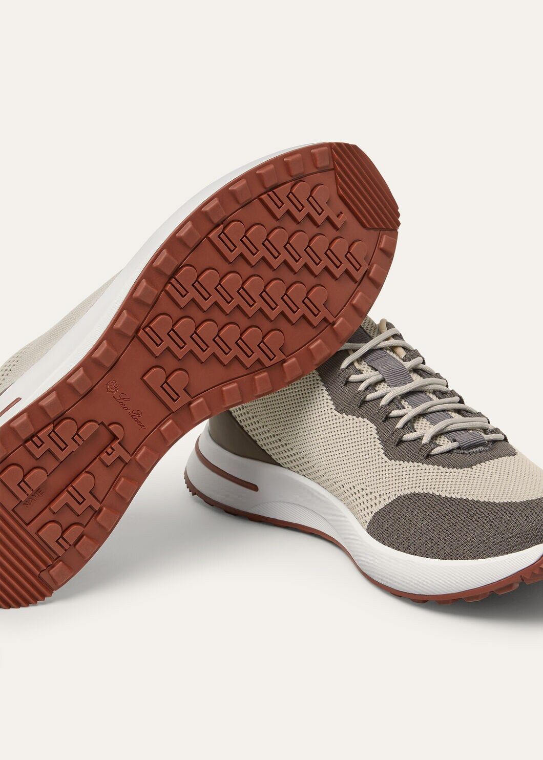 LoroPiana Week End Walk Sneaker Urban Stone