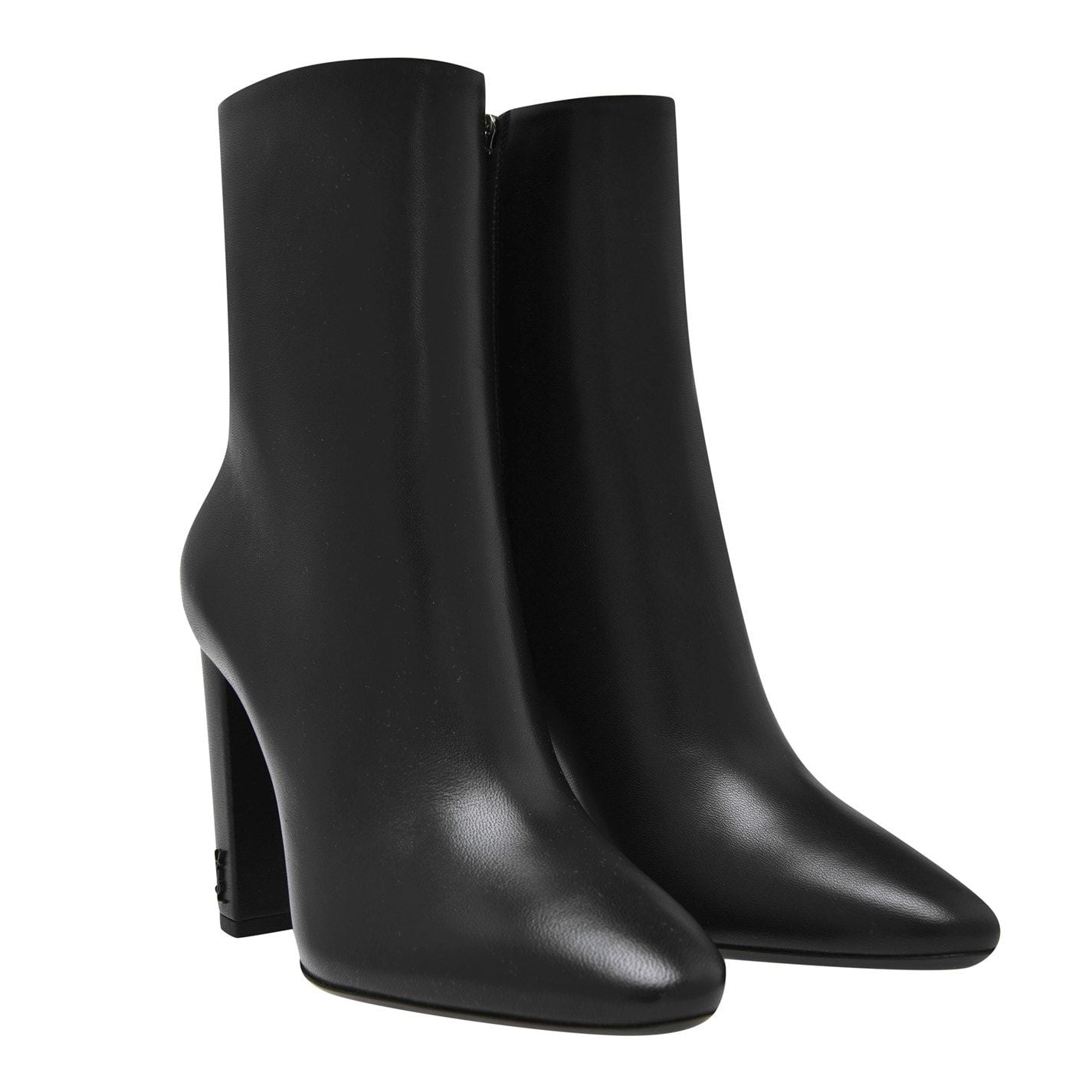  Lou Heeled Ankle Boots Black 1000