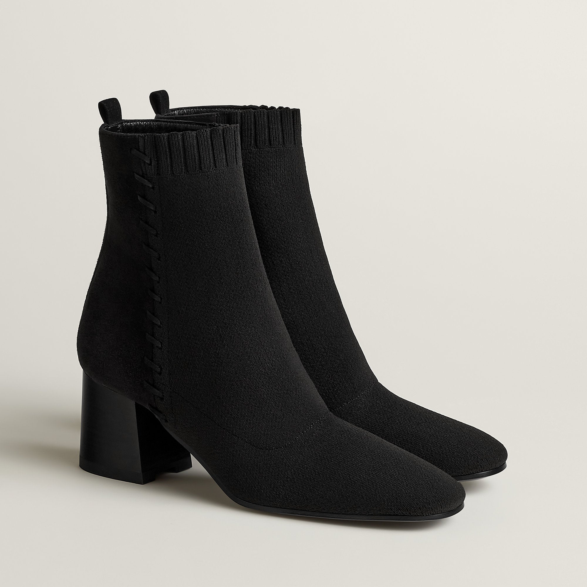  Hermes Louane 60 Ankle Boot Noir
