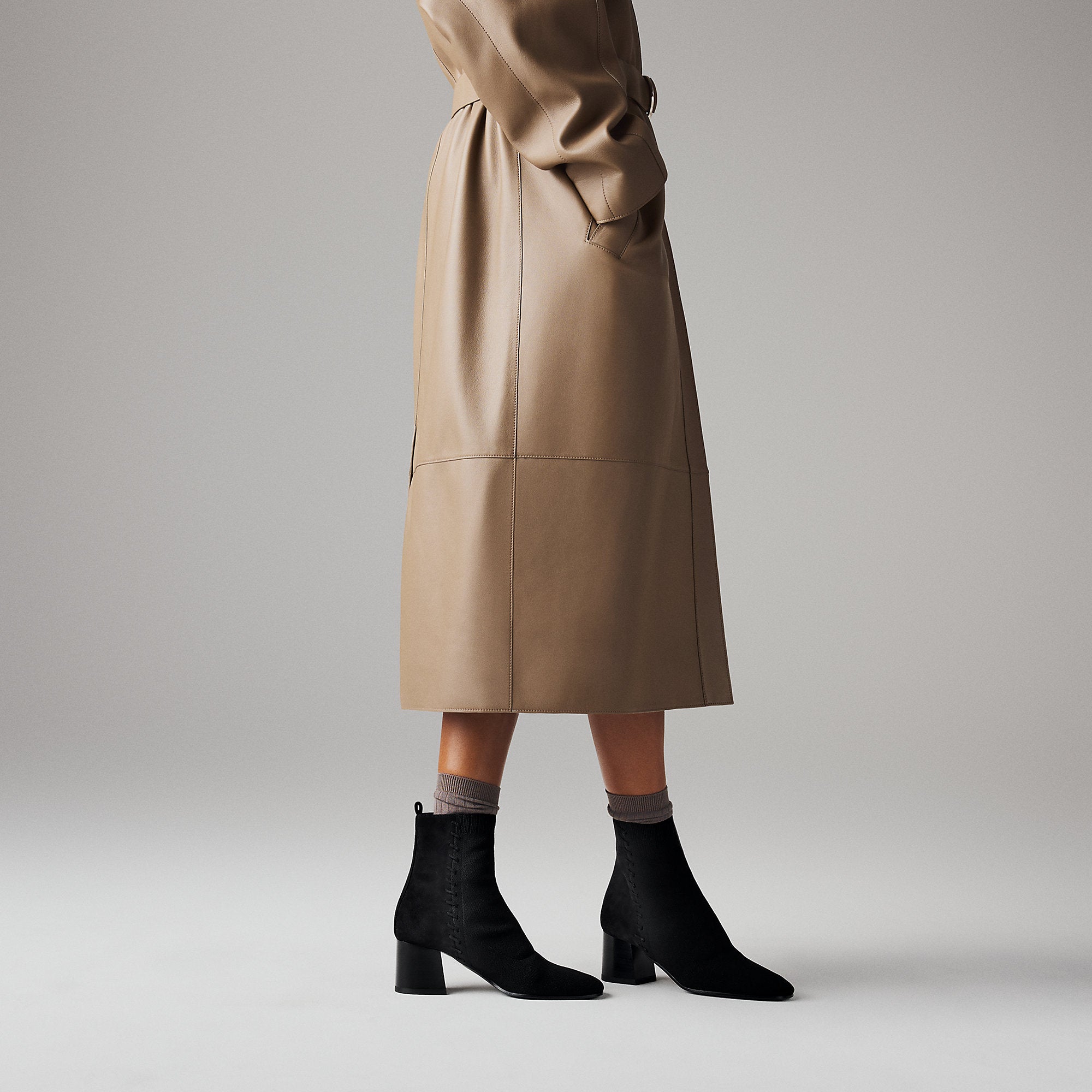  Hermes Louane 60 Ankle Boot Noir