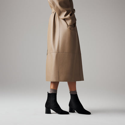  Hermes Louane 60 Ankle Boot Noir